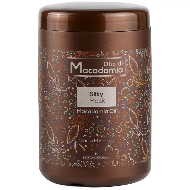 Маска-шовк KLERAL System Olio Di Macadamia Silky Mask для живлення волосся з олією макадамії 1000 мл - Фото 1 Маска-шовк KLERAL System Olio Di Macadamia Silky Mask для живлення волосся з олією макадамії 1000 мл - изображение 1