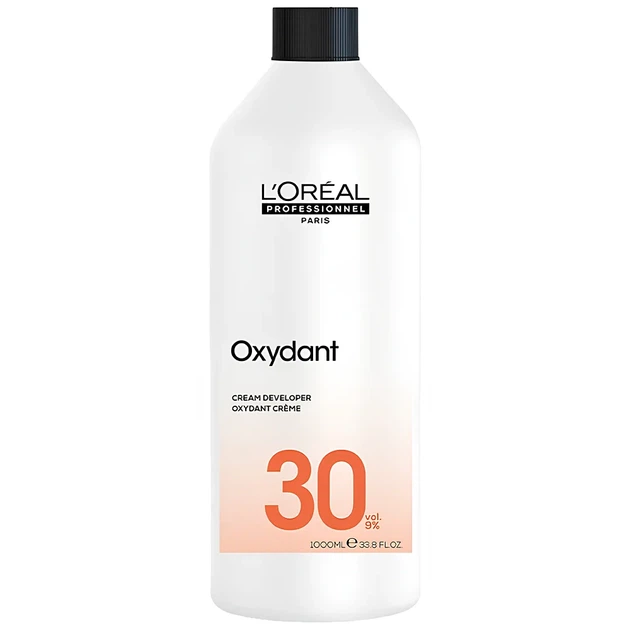 Крем-окисник L'Oreal Professionnel Creme Developer Oxydant 9% (30 Vol) 1000 мл - Фото 1 Крем-окисник L'Oreal Professionnel Creme Developer Oxydant 9% (30 Vol) 1000 мл - изображение 1