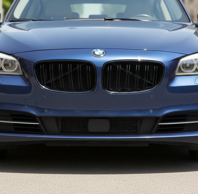 Ноздри решетка радиатора M-Look черный глянец для BMW 5 серия F07 2009–2017 гг - изображение 3