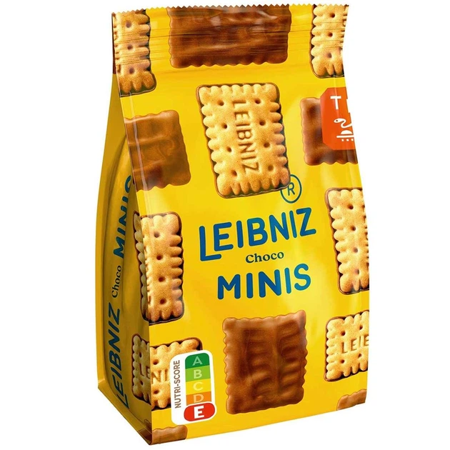Печиво Leibniz Minis Choco 100 грам - Фото 1 Печиво Leibniz Minis Choco 100 грам - зображення 1