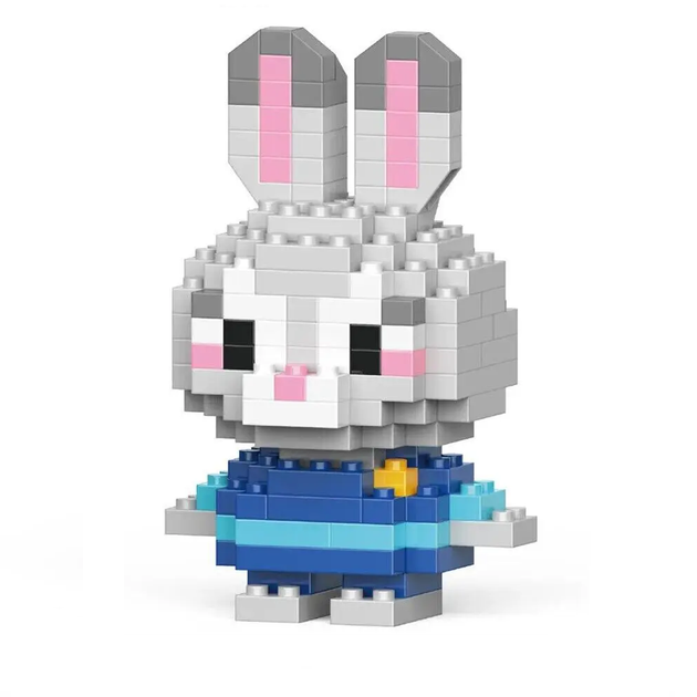 Конструктор BRICKS Зверополис лис Ник Уайлд + крольчиха Джуди Хопс Набор 2 шт - Фото 5 Конструктор BRICKS Зверополис лис Ник Уайлд + крольчиха Джуди Хопс Набор 2 шт - изображение 5