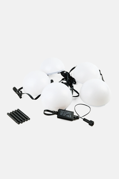Підлогова LED гірлянда Livarno Home Zigbee 3.0, 5 RGB+CCT світильників, Wi-Fi Smart, IP44, Google Assistant - зображення 4