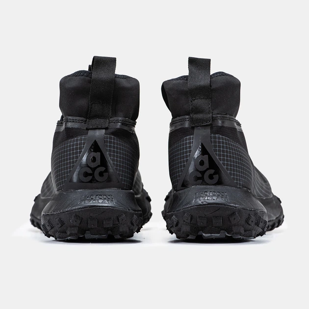 Кроссовки мужские Ni ACG Mountain Fly Gore-Tex Black / Най АСГ Маунтин Гор-Текс черные высокие 43 - изображение 8