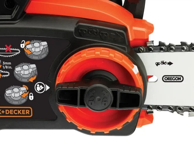Пила ланцюгова акумуляторна Black+Decker GKC3630L20-QW - зображення 4