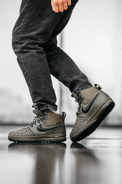 Кроссовки зимние мужские Ni Lunar 1 Duckboot 17 Green мех / Най Лунар Дакбут зеленые с мехом 44 - Фото 7 Кроссовки зимние мужские Ni Lunar 1 Duckboot 17 Green мех / Най Лунар Дакбут зеленые с мехом 44 - изображение 7
