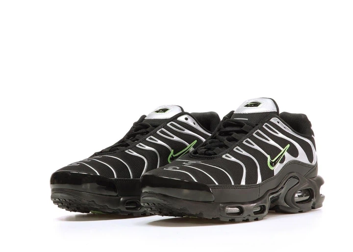 Кросівки чоловічі та жіночі Ni air max TN+ black gray / Най аір макс ТН+ чорні сірі 40 - зображення 2