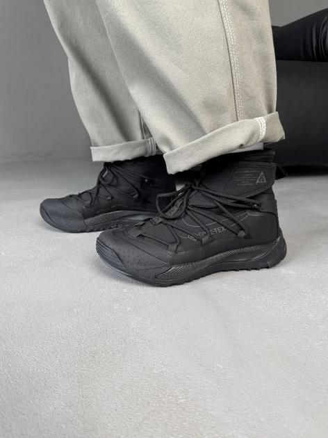 Кросівки чоловічі Ni ACG Terra Antarktik Gore-Tex Black / Най АСЖ терра Гор-Текс чорні високі 41 - Фото 6 Кросівки чоловічі Ni ACG Terra Antarktik Gore-Tex Black / Най АСЖ терра Гор-Текс чорні високі 41 - зображення 6