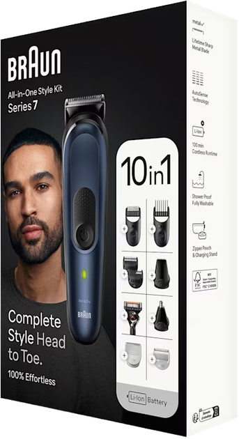 Тример Braun Series 7 MGK7410 - Фото 2 Тример Braun Series 7 MGK7410 - зображення 2