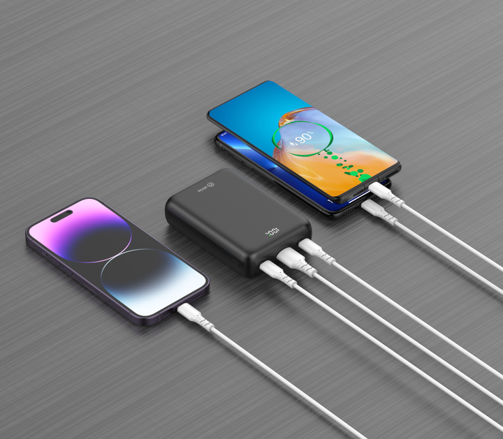 УМБ Atria WPD-P92 20000 mAh 22.5W PD USB-C Black (WPD-P92) - зображення 7