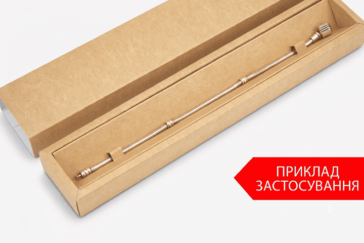 Коробка "Браслетна" 220×40×20 мм Крафт М0059-о6 - зображення 4