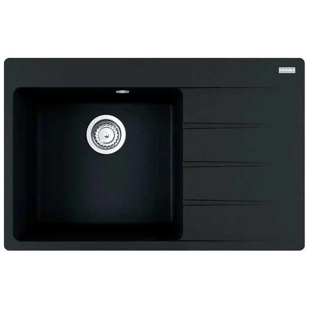 Мийка кухонна з крилом Franke Centro CNG 611-78 TL прямокутна фраграніт 780 x 500 мм Onyx (114.0630.479) - Фото 2 Мийка кухонна з крилом Franke Centro CNG 611-78 TL прямокутна фраграніт 780 x 500 мм Onyx (114.0630.479) - зображення 2