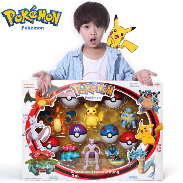 Игрушка-трансформер Pokemon Pikachu карманный монстр - Фото 3 Игрушка-трансформер Pokemon Pikachu карманный монстр - изображение 3