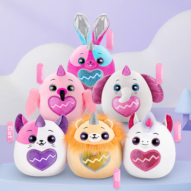 Игрушка ZURU плюшевый единорог в слепой коробке, подарочная - изображение 2