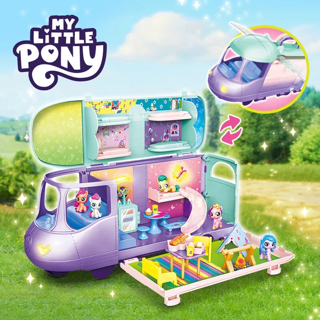 Набор игрушек MY LITTLE PONY «Волшебный автобус» светящийся для девочек - Фото 3 Набор игрушек MY LITTLE PONY «Волшебный автобус» светящийся для девочек - изображение 3