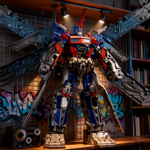 Игрушка-трансформер Miaobeile Оптимус Прайм/Бамблби - Фото 3 Игрушка-трансформер Miaobeile Оптимус Прайм/Бамблби - изображение 3
