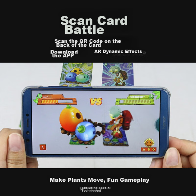 Карточная игра Qiji Plant vs. Zombies, классическое издание, полная коробка, для мальчиков и девочек - Фото 5 Карточная игра Qiji Plant vs. Zombies, классическое издание, полная коробка, для мальчиков и девочек - изображение 5
