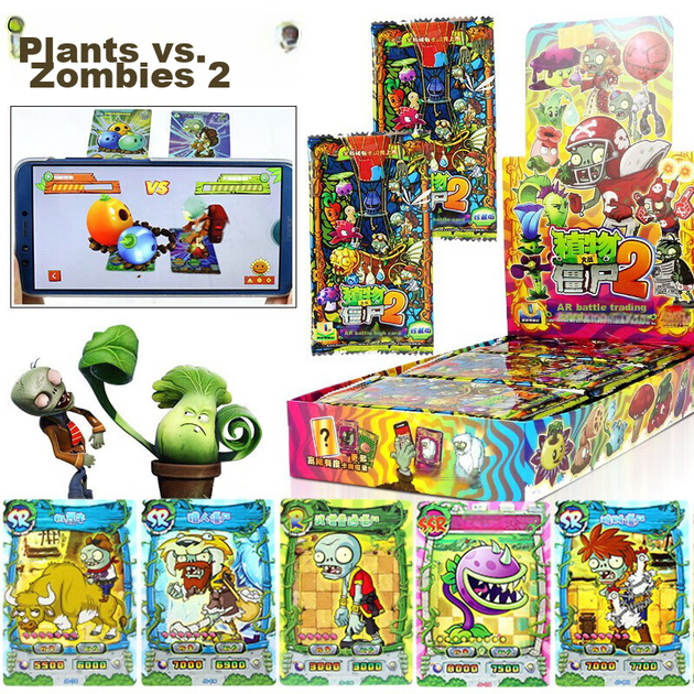 Карточная игра Qiji Plant vs. Zombies, классическое издание, полная коробка, для мальчиков и девочек - Фото 7 Карточная игра Qiji Plant vs. Zombies, классическое издание, полная коробка, для мальчиков и девочек - изображение 7