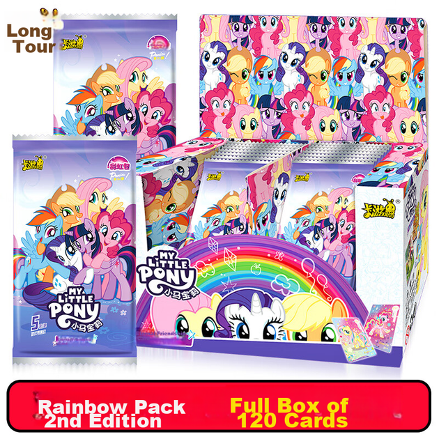 Карточки коллекционные Kayou My Little Pony радужный набор, коробка - изображение 4