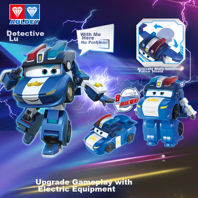 Набор фигурок AULDEY Super Wings 5 предметов, подарочный - Фото 4 Набор фигурок AULDEY Super Wings 5 предметов, подарочный - изображение 4