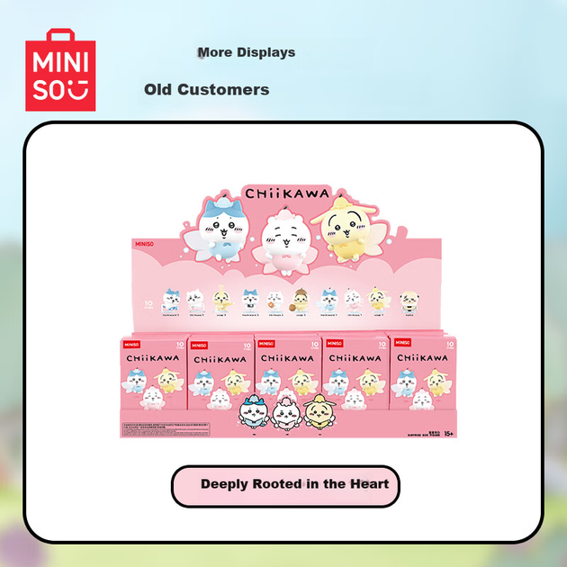 Фигурка MINISO Chiikawa Happy Companion в закрытой коробке, игрушка, Усаги Джи И, Little Eight, подарок на день рождения для мужчин и женщин. - изображение 7