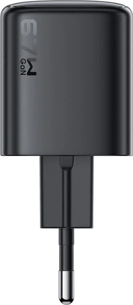 Мережевий зарядний пристрій ACEFAST A134 PD67W mini GaN USB-C fast charger Black - Фото 6 Мережевий зарядний пристрій ACEFAST A134 PD67W mini GaN USB-C fast charger Black - зображення 6
