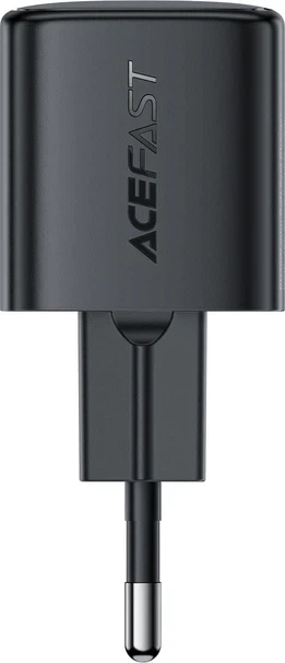 Мережевий зарядний пристрій ACEFAST A117 PD20W mini GaN USB-C fast charger Black - изображение 5
