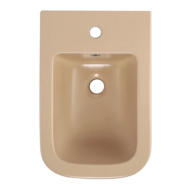 Биде подвесное Qtap Tern 520x350x330 мм, Beige QT17551303GSB - изображение 7