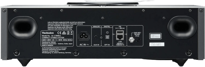 Аудіосистема Technics SC-C70MK2EE-K - изображение 2