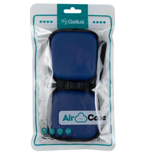 Чехол для наушников SoundGuard Square Navy Blue - Фото 8 Чехол для наушников SoundGuard Square Navy Blue - изображение 8