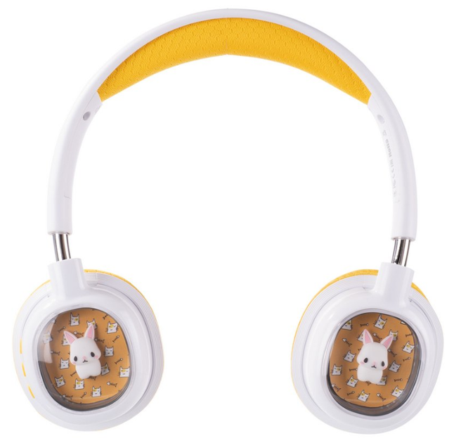 Беспроводные детские наушники Gelius MIAOSpace GP HP-009 White/Yellow - Фото 6 Беспроводные детские наушники Gelius MIAOSpace GP HP-009 White/Yellow - изображение 6