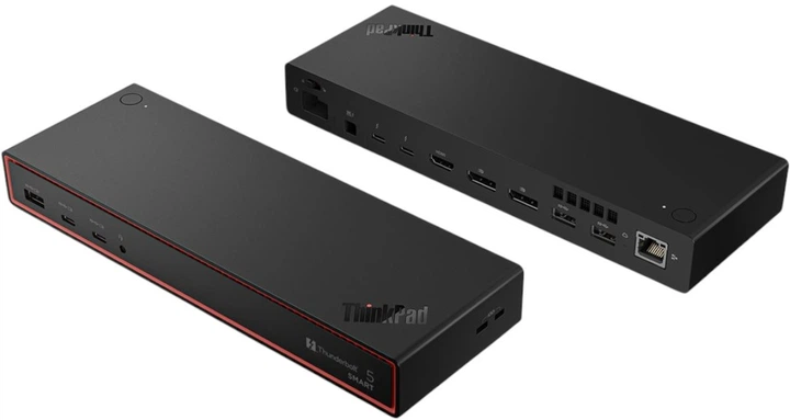 Stacja dokująca Lenovo Thunderbolt 5 Smart Dock WS 265W (40BA0265EU) - Zdjęcie 4 Stacja dokująca Lenovo Thunderbolt 5 Smart Dock WS 265W (40BA0265EU) - obraz 4