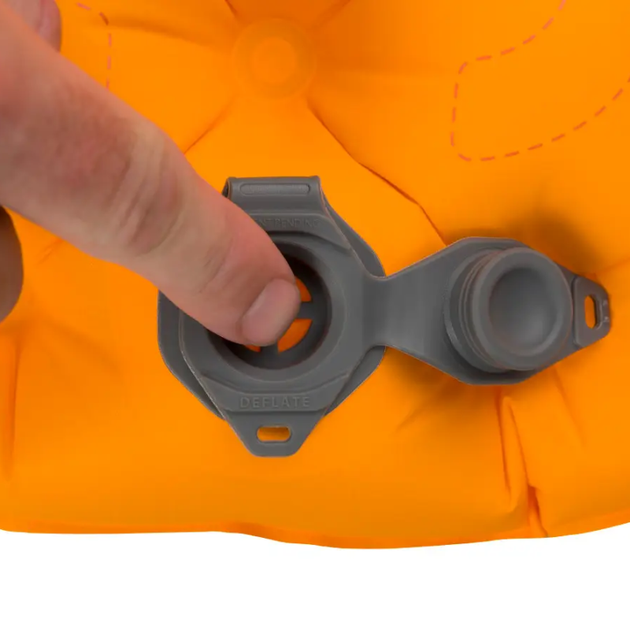 Надувной коврик Sea to Summit Air Sprung UltraLight Insulated Mat Оранжевый 1660x550x50 мм - изображение 7