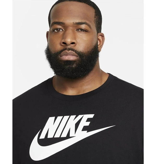 Футболка чоловіча Nike M Nsw Tee Icon Futura L Чорний AR5004-010 - Фото 8 Футболка чоловіча Nike M Nsw Tee Icon Futura L Чорний AR5004-010 - зображення 8