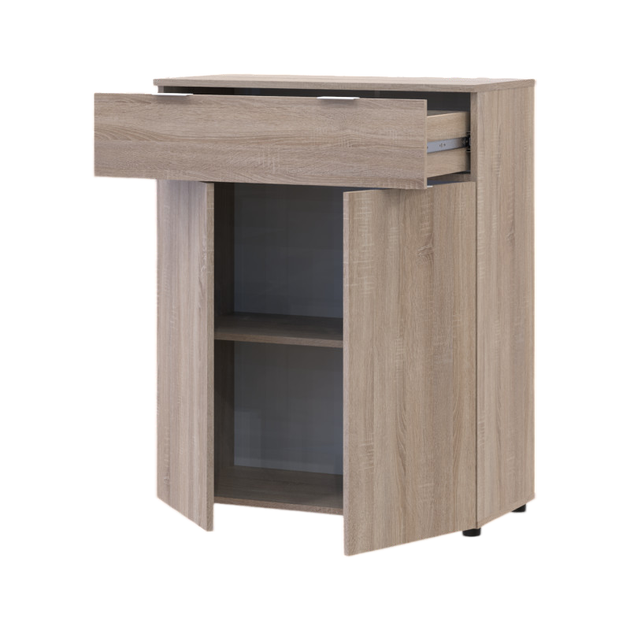 Комод Doros Рон 2 2 фасади 1 шухляда Дуб сонома 80х38х100 (41516295) (DRS-012177) - зображення 2