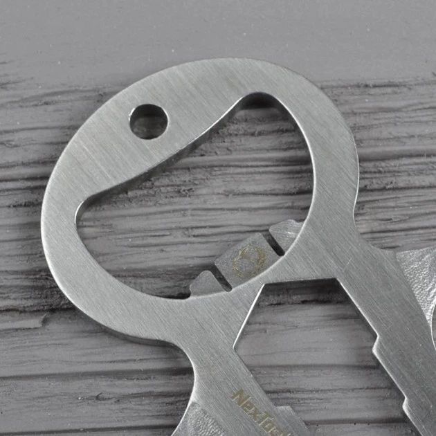Міні-Мультитул NexTool BOTTLE OPENER Happy Hero KT5007B, брелок для ключів, компактний, стильний, 4 інструменти - зображення 5