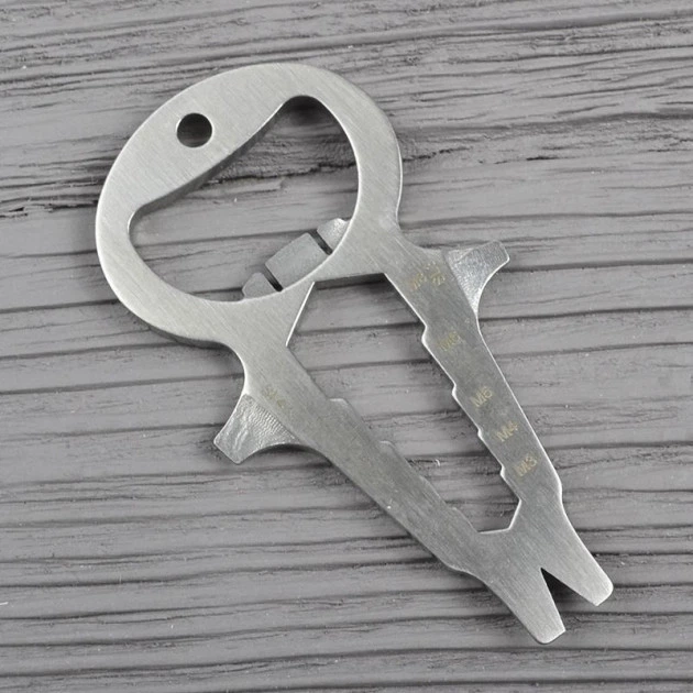Міні-Мультитул NexTool BOTTLE OPENER Happy Hero KT5007B, брелок для ключів, компактний, стильний, 4 інструменти - зображення 7