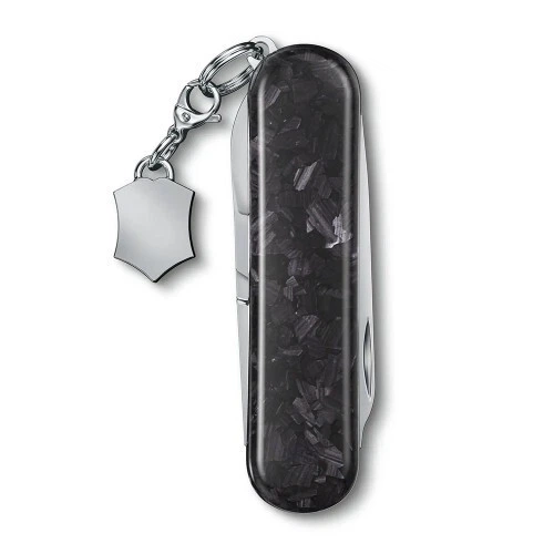 Ніж Victorinox Classic Brilliant Carbon Карбоновий 5 функцій 58х18х10 мм - зображення 3