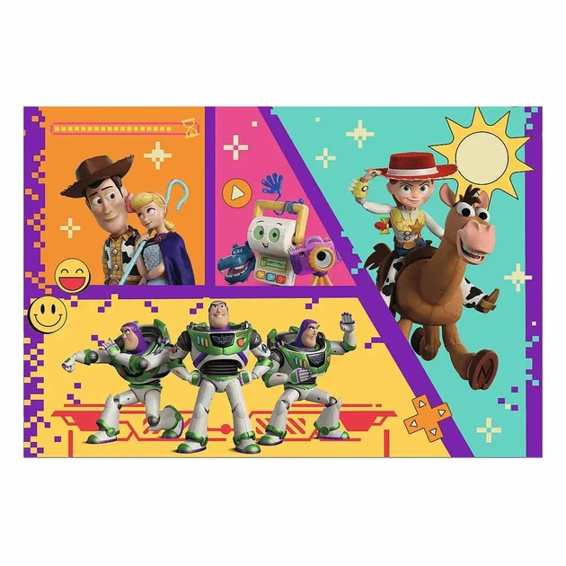 Пазл Trefl Toy Story 5 Іграшки в дії 100 ел (16556) - Фото 2 Пазл Trefl Toy Story 5 Іграшки в дії 100 ел (16556) - зображення 2
