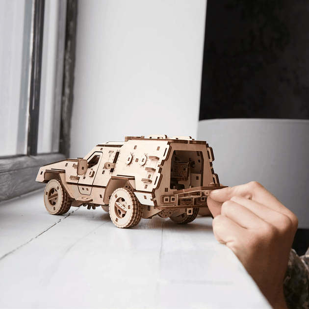 Механический 3D пазл Ukrainian Gears Боевая машина Дозор-Б 300 эл, 70190 - изображение 10