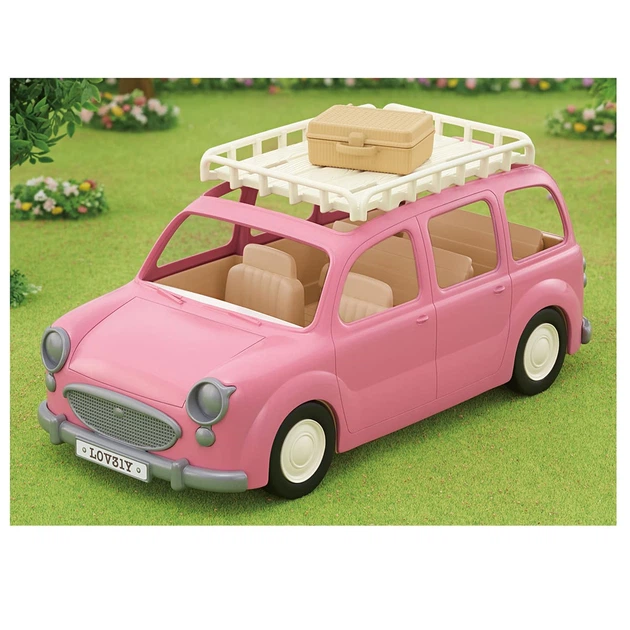 Набор Sylvanian Families 5535 Розовый автомобиль для пикника - изображение 8