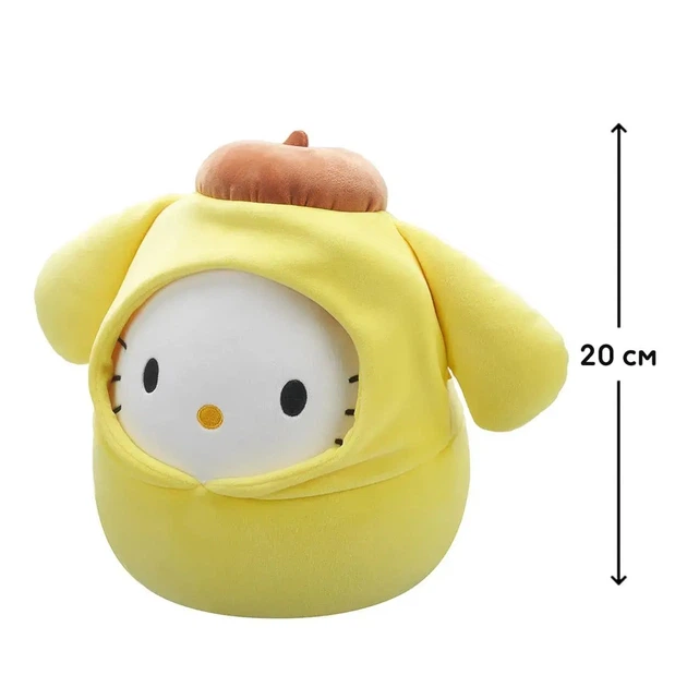 М'яка іграшка Squishmallows Хеллоу Кітті в образі Помпомпурін 20 см, SQSN00387 - Фото 10 М'яка іграшка Squishmallows Хеллоу Кітті в образі Помпомпурін 20 см, SQSN00387 - зображення 10