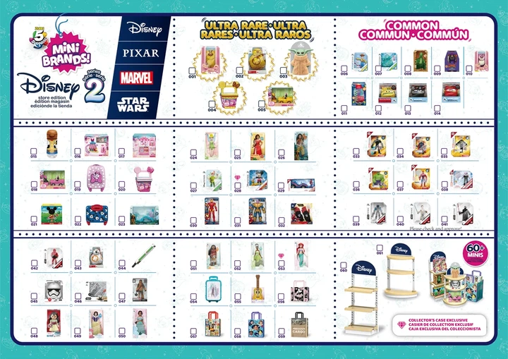 Набор-сюрприз Zuru Mini Brands Disney Store S2, 77353GQ2 - изображение 6