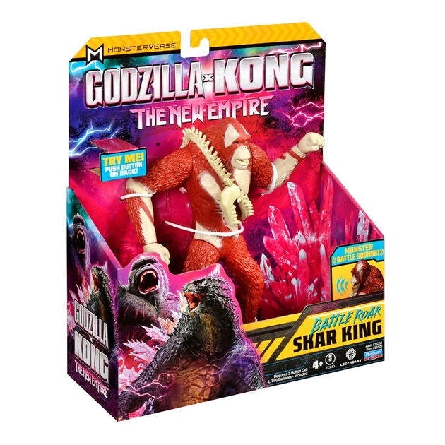 Колекційна фігурка Godzilla VS Kong Скар Кінг готовий до бою 18 см, 35508G - Фото 3 Колекційна фігурка Godzilla VS Kong Скар Кінг готовий до бою 18 см, 35508G - зображення 3