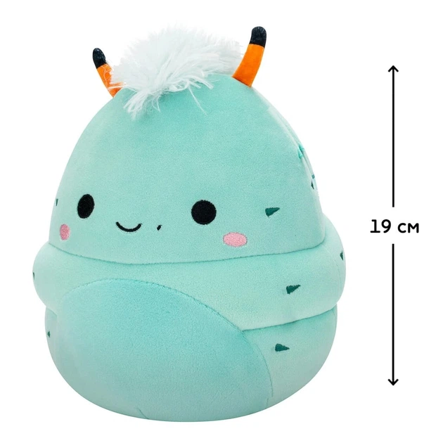 М'яка іграшка Squishmallows Рогата гусениця Ольті 19 см, SQCR07941 - зображення 6