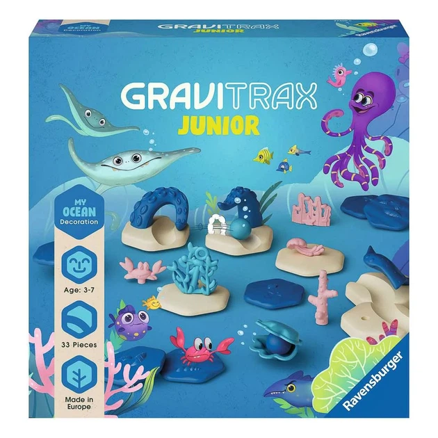 Додатковий набір GraviTrax Junior My ocean (укр), 27400 - Фото 1 Додатковий набір GraviTrax Junior My ocean (укр), 27400 - зображення 1
