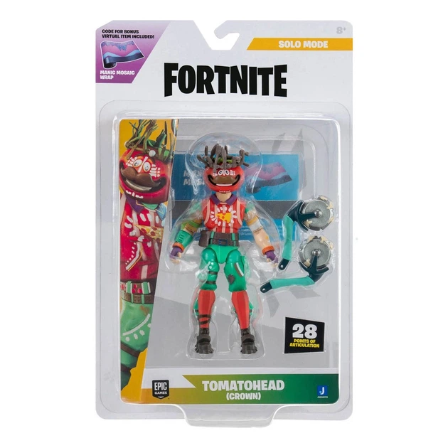 Колекційна фігурка Fortnite Solo Mode Tomatohead - Фото 12 Колекційна фігурка Fortnite Solo Mode Tomatohead - зображення 12
