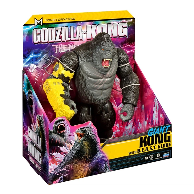 Фигурка Godzilla VS Kong Giant Kong with B.E.A.S.T. Glove 28 см, 35552 - изображение 3