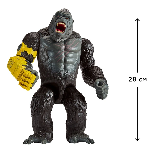 Фигурка Godzilla VS Kong Giant Kong with B.E.A.S.T. Glove 28 см, 35552 - изображение 5