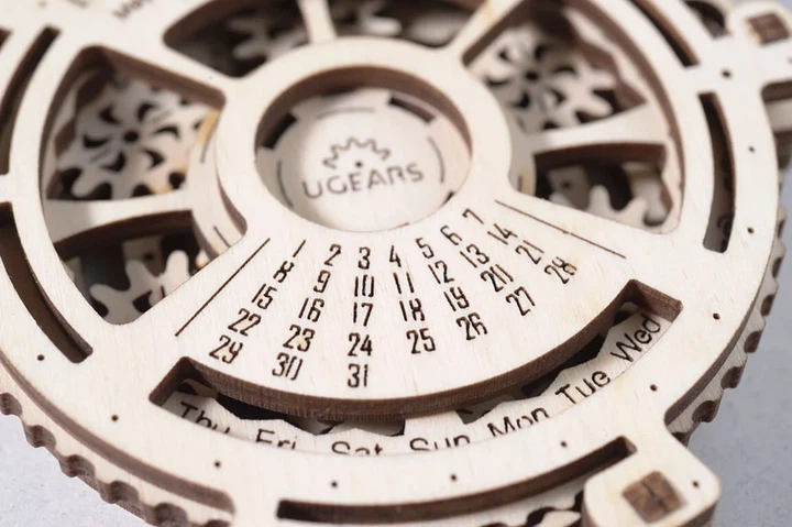 3D пазл Ukrainian Gears Навигатор дат, 70036 - Фото 5 3D пазл Ukrainian Gears Навигатор дат, 70036 - изображение 5