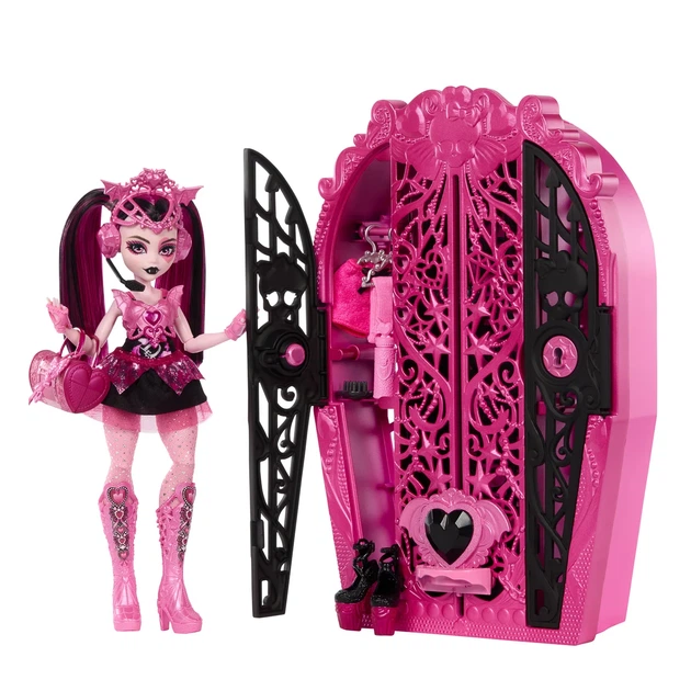 Набор-сюрприз Monster High Skulltimate Secrets Ужасные секреты Дракулауры, HXH84 - Фото 3 Набор-сюрприз Monster High Skulltimate Secrets Ужасные секреты Дракулауры, HXH84 - изображение 3